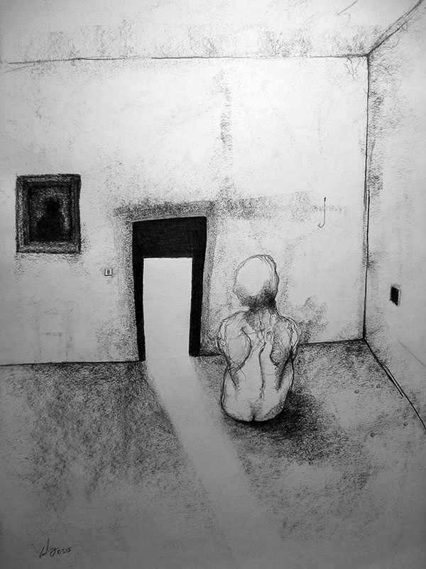 Graphite on paper, 2015. © Kyriakos Papageorgiou