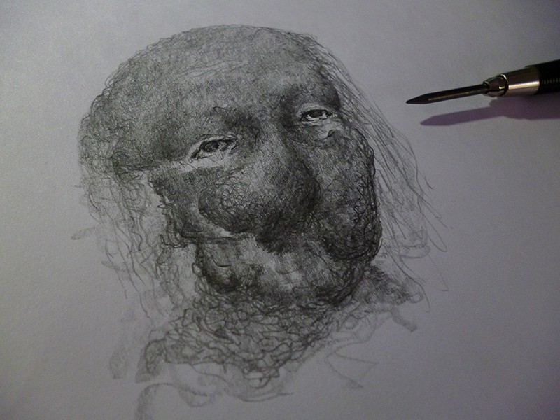 Graphite on paper, 2015. © Kyriakos Papageorgiou