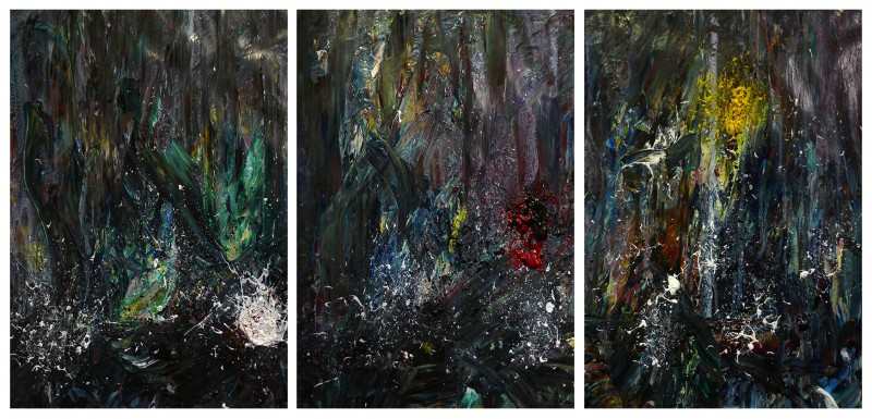 Ακρυλικό σε χαρτί, 2015. © Κυριάκος Παπαγεωργίου