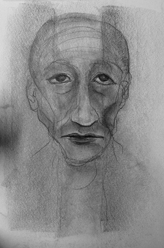 Graphite on paper, 2016. © Kyriakos Papageorgiou