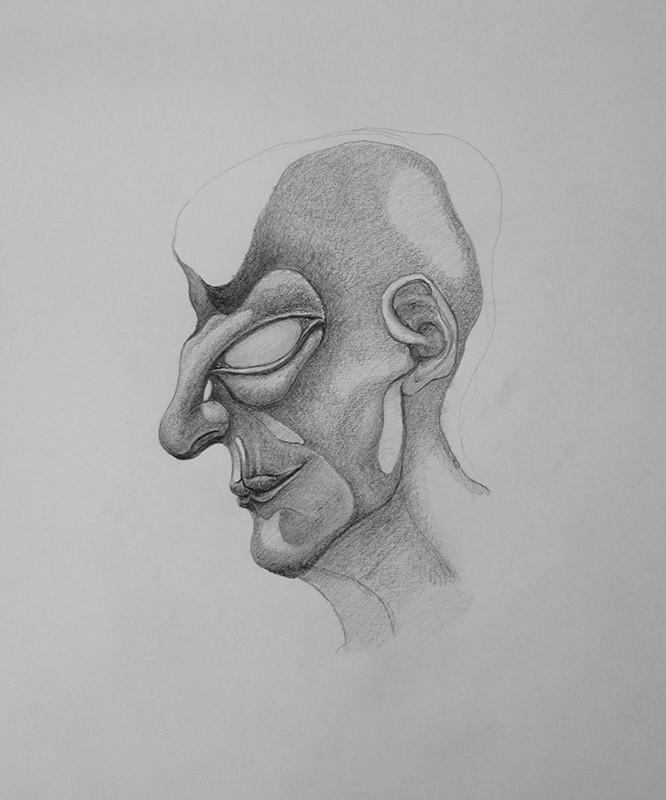 Graphite on paper, 2016. © Kyriakos Papageorgiou