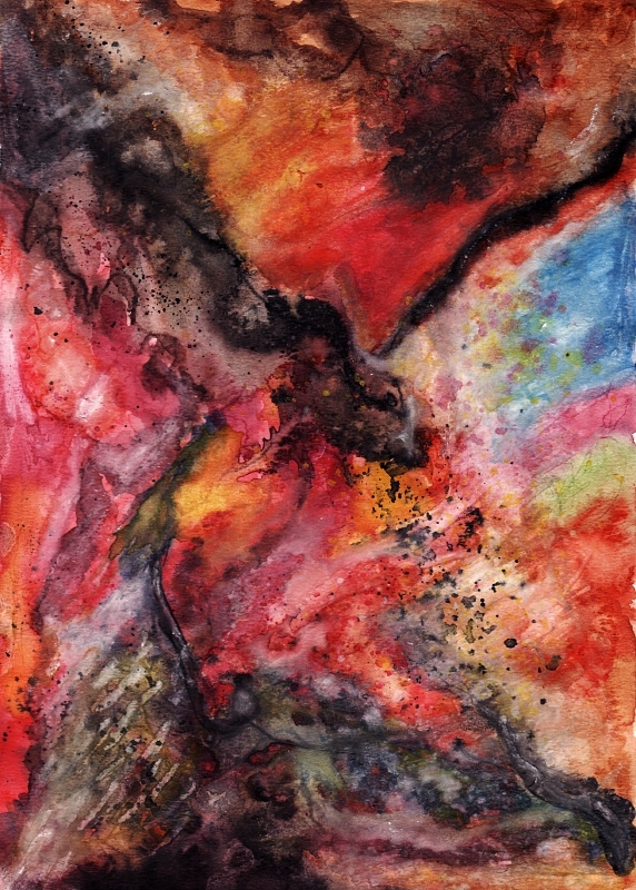 Watercolour pencil on paper, 2016. © Kyriakos Papageorgiou