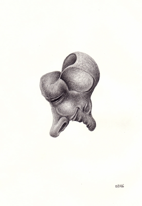 Graphite on paper, 2016. © Kyriakos Papageorgiou