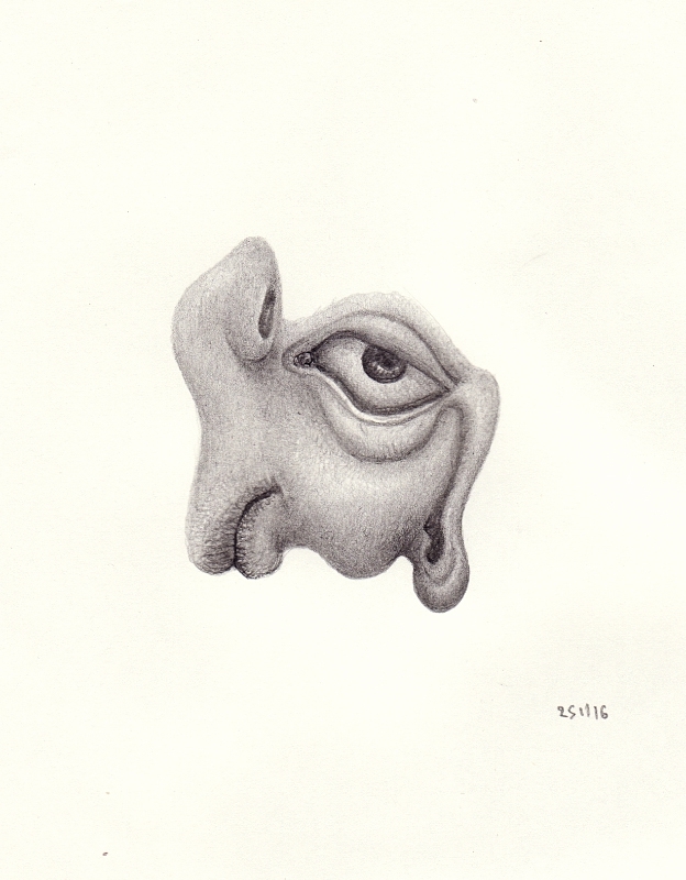 Graphite on paper, 2016. © Kyriakos Papageorgiou