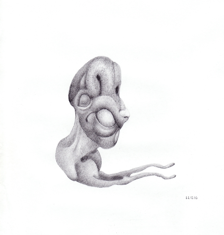 Graphite on paper, 2016. © Kyriakos Papageorgiou