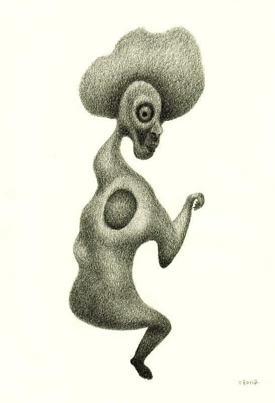 Graphite on paper, 2017. © Kyriakos Papageorgiou