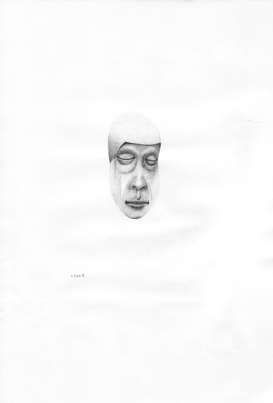 Graphite on paper, 2017. © Kyriakos Papageorgiou