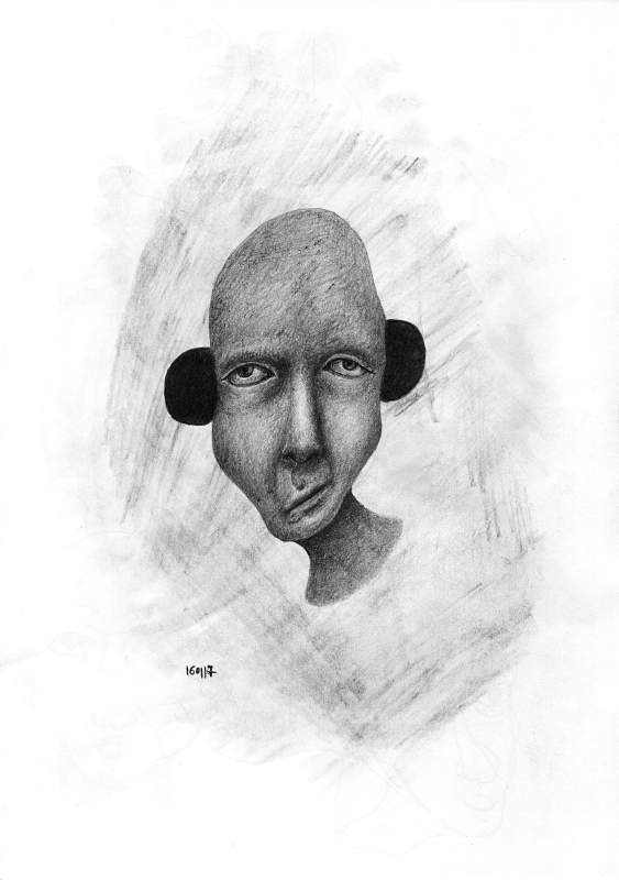 Graphite on paper, 2017. © Kyriakos Papageorgiou