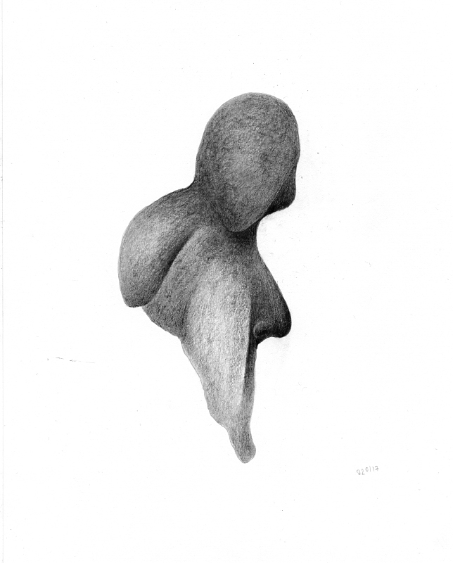 Graphite on paper, 2017. © Kyriakos Papageorgiou