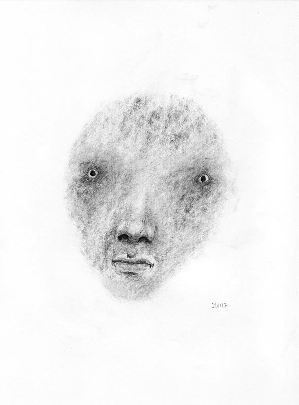 Graphite on paper, 2017. © Kyriakos Papageorgiou