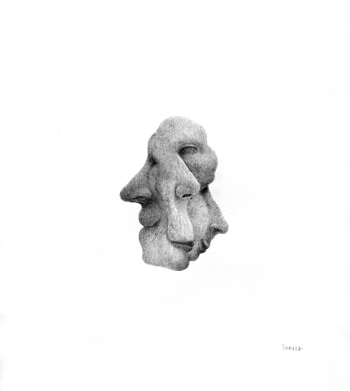 Graphite on paper, 2017. © Kyriakos Papageorgiou