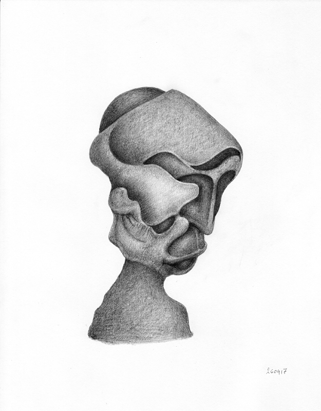 Graphite on paper, 2017. © Kyriakos Papageorgiou