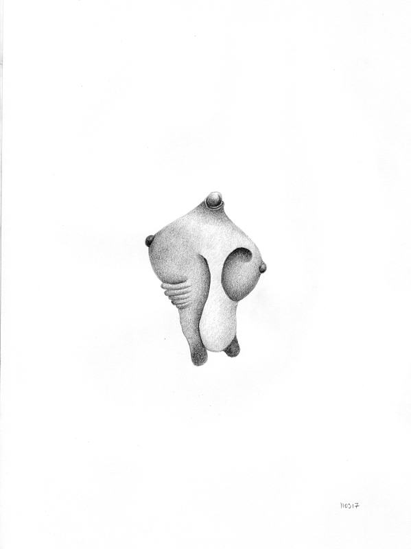 Graphite on paper, 2017. © Kyriakos Papageorgiou