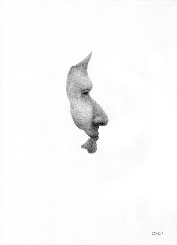 Graphite on paper, 2017. © Kyriakos Papageorgiou