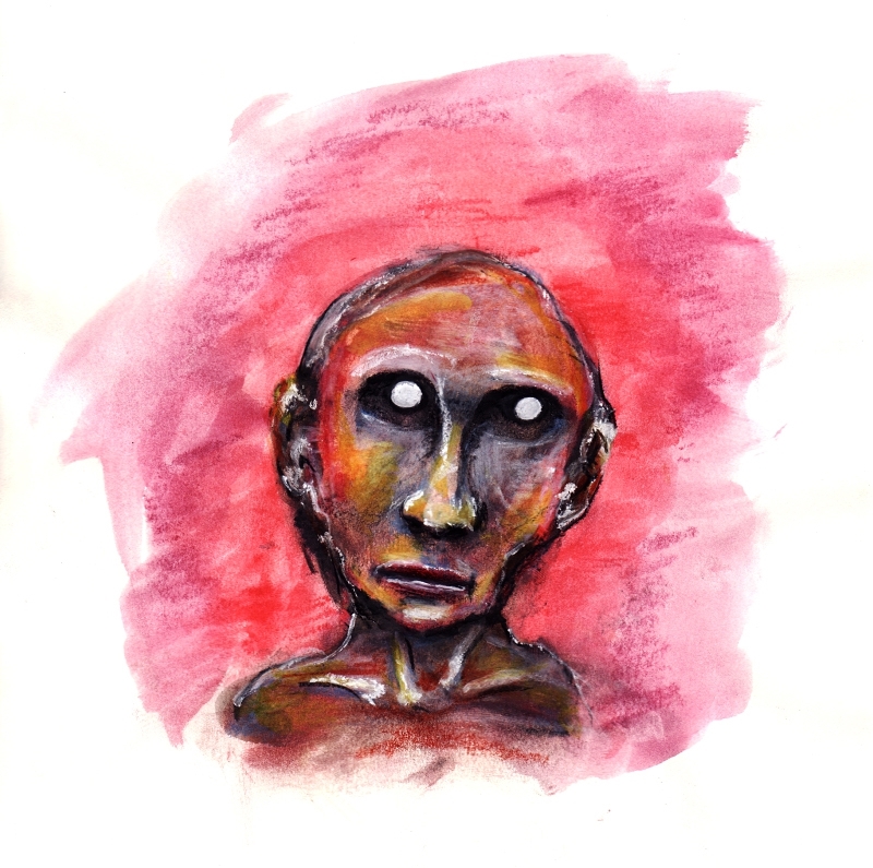 Watercolour pencil on paper, 2017. © Kyriakos Papageorgiou