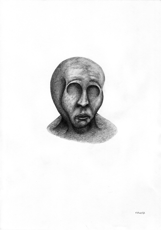 Graphite on paper, 2017. © Kyriakos Papageorgiou