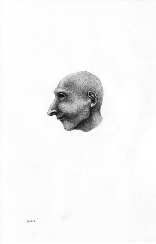 Graphite on paper, 2017. © Kyriakos Papageorgiou