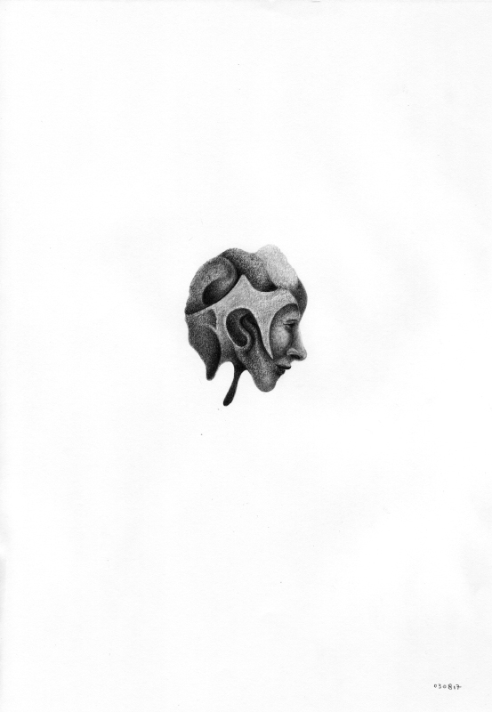 Graphite on paper, 2017. © Kyriakos Papageorgiou