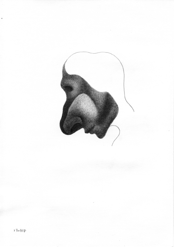 Graphite on paper, 2017. © Kyriakos Papageorgiou