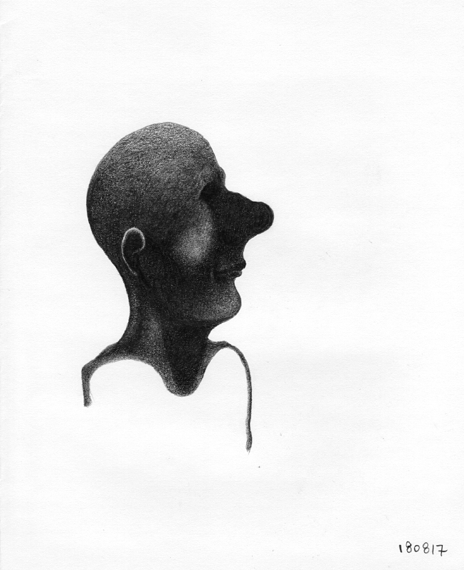 Graphite on paper, 2017. © Kyriakos Papageorgiou