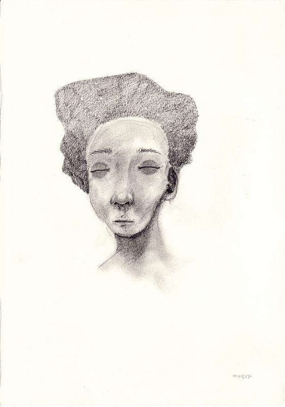 Graphite on paper, 2017. © Kyriakos Papageorgiou